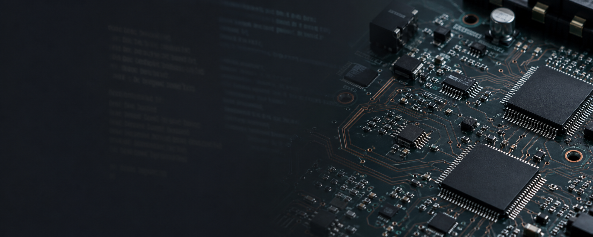PCB board background